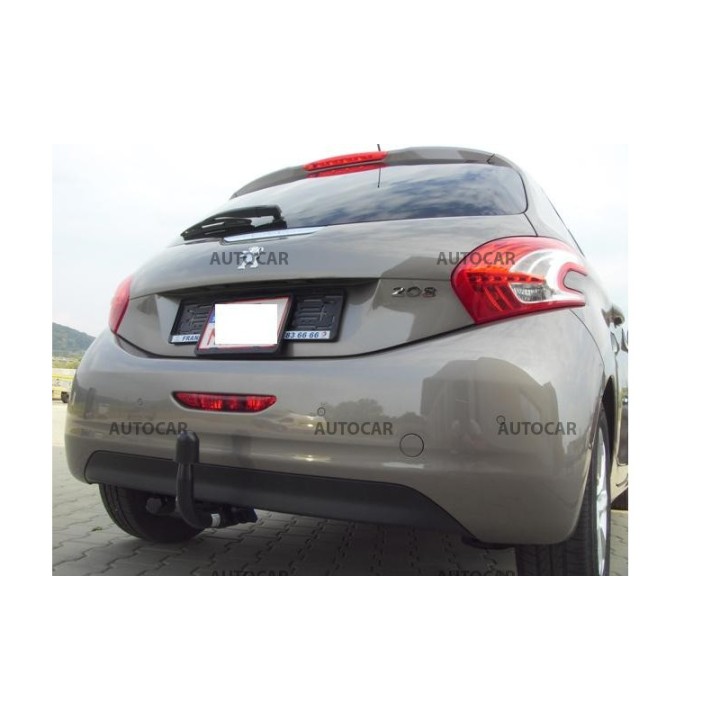 Towbar, Auto-Hak, Vertical Detachable System, Peugeot 208 2012 - Present - EDK.ro