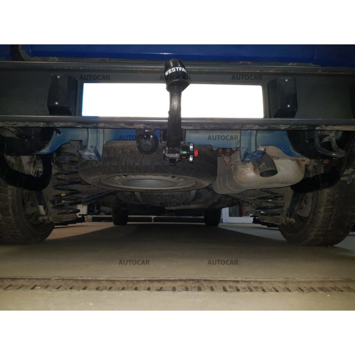 Cârlig de Remorcare Detașabil Vertical cu Cheie, Westfalia Automotive Doblo Platform, Fiat Doblò 2011 - Prezent - EDK.ro