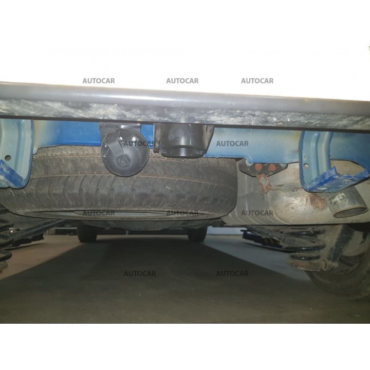 Vertical Detachable Towbar with Key, Westfalia Automotive Doblo Platform, Fiat Doblò 2011 - Present - EDK.ro