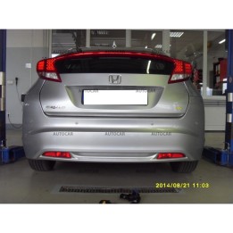 Towbar, Auto-Hak, Vertical Detachable System, Honda Civic 5-Door 2012 - 2015 - EDK.ro