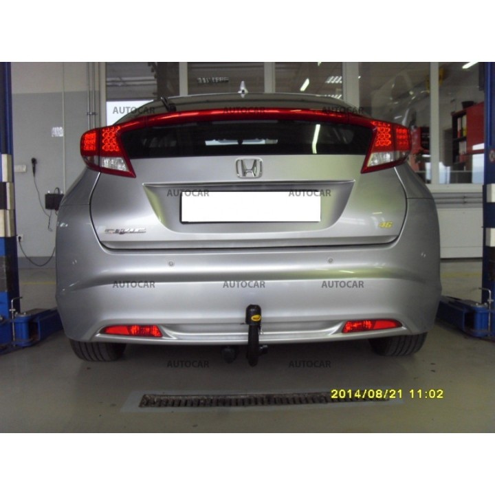 Towbar, Auto-Hak, Vertical Detachable System, Honda Civic 5-Door 2012 - 2015 - EDK.ro
