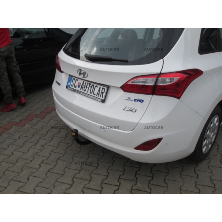 Towbar, Auto-Hak, Semi-Detachable System, Hyundai i30 Station Wagon 2012 - 2017 - EDK.ro