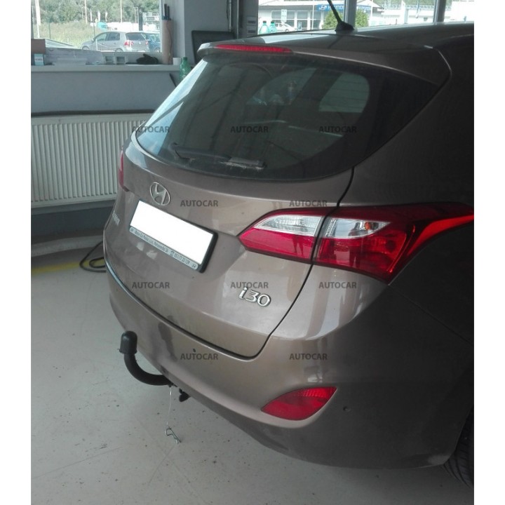 Cârlig de Remorcare, Auto-Hak, Sistem Demontabil Automat, Hyundai i30 Combi 2012 - 2017 - EDK.ro