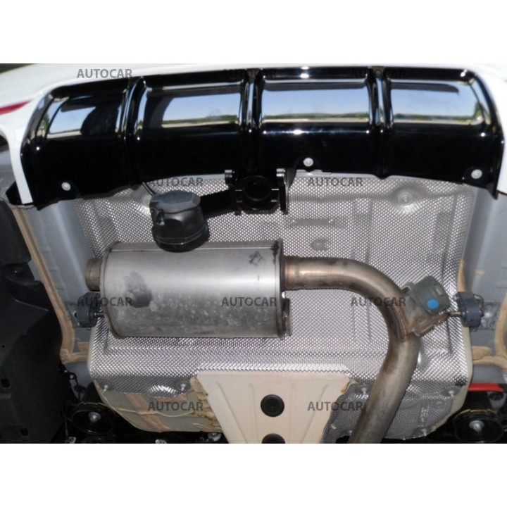 Vertical Detachable Towbar with Key, Westfalia Automotive 3 Series F30 F31 F36 Doors Combi, BMW Seria 3 2013 - 2014 - EDK.ro