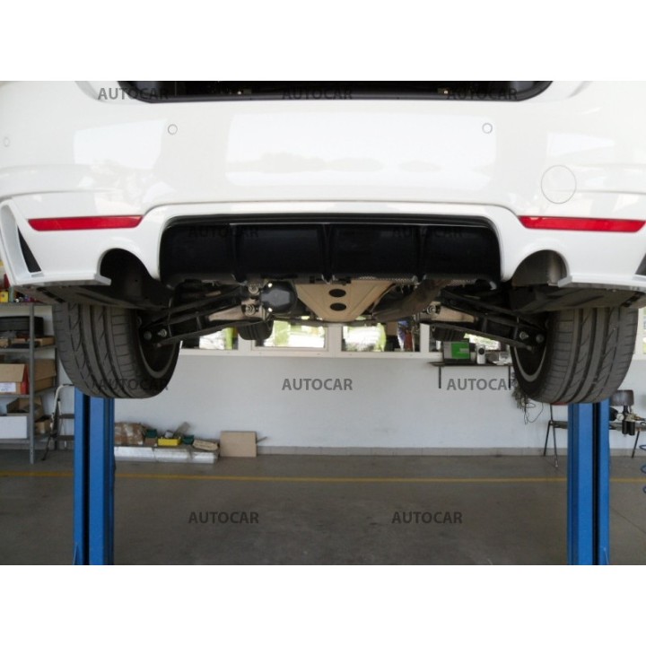 Cârlig de Remorcare Detașabil Vertical cu Cheie, Westfalia Automotive 3 Series F30 F31 F36 Uși Combi, BMW Seria 3 2013 - 2014 - 