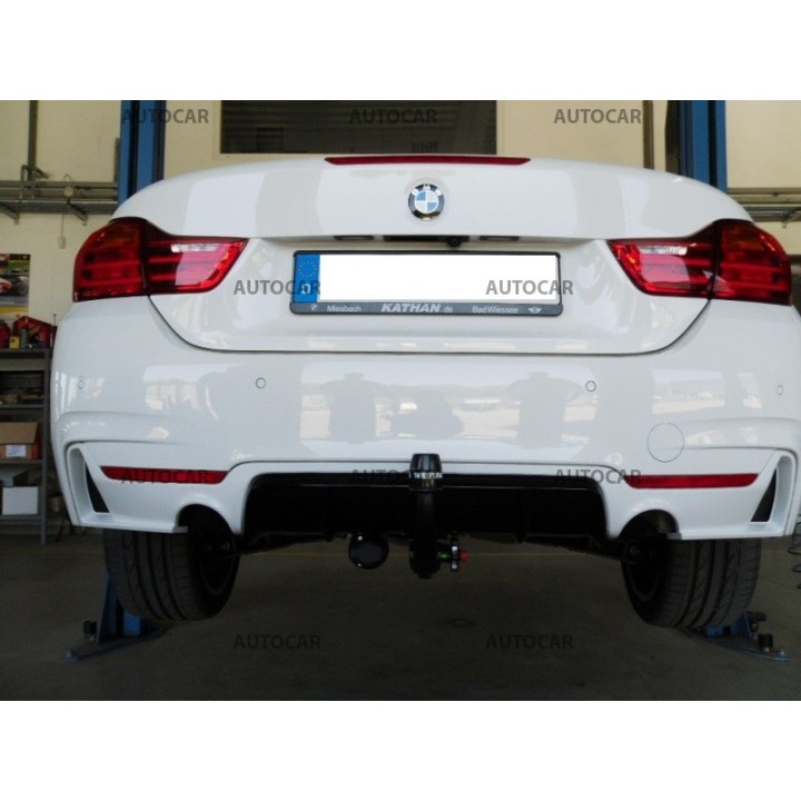 Cârlig de Remorcare Detașabil Vertical cu Cheie, Westfalia Automotive 3 Series F30 F31 F36 Uși Combi, BMW Seria 3 / 4 2013 - 2014 - EDK.ro