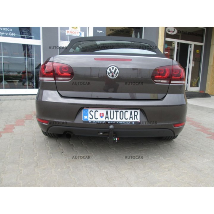 Detachable Towbar with Key, Westfalia Automotive VI Cabrio, Volkswagen Golf 2011 - Present - EDK.ro