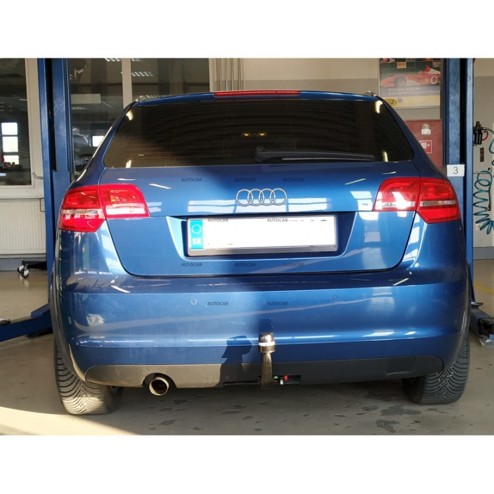 Cârlig de Remorcare Detașabil Vertical cu Cheie, Westfalia Automotive A 3 5 Uși Sportback, Audi A3 2008 - EDK.ro