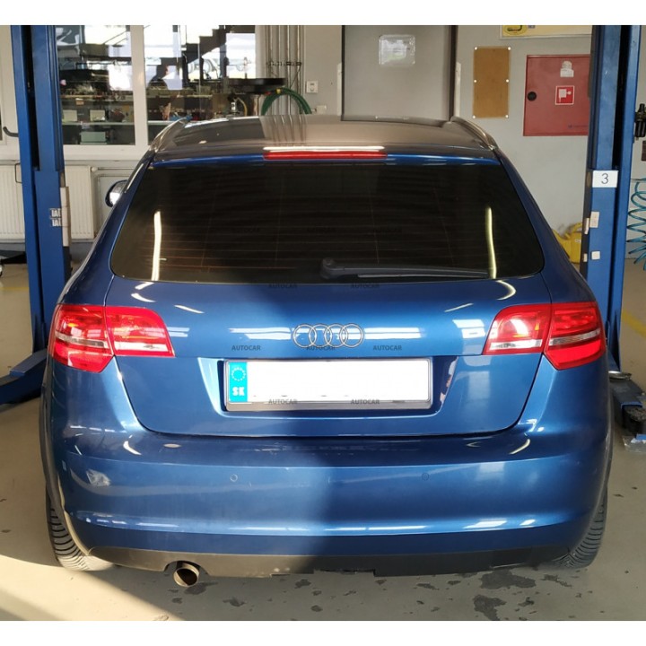 Cârlig de Remorcare Detașabil Vertical cu Cheie, Westfalia Automotive A 3 5 Uși Sportback, Audi A3 2008 - EDK.ro