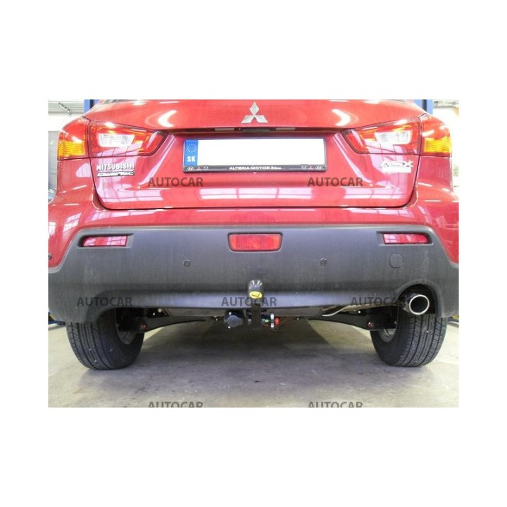 Vertical Detachable Towbar with Key, Westfalia Automotive, Mitsubishi ASX 2010 - 2020 - EDK.ro