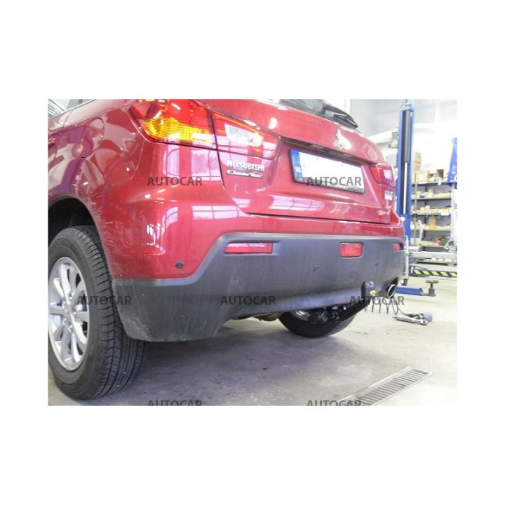 Vertical Detachable Towbar with Key, Westfalia Automotive, Mitsubishi ASX 2010 - 2020 - EDK.ro