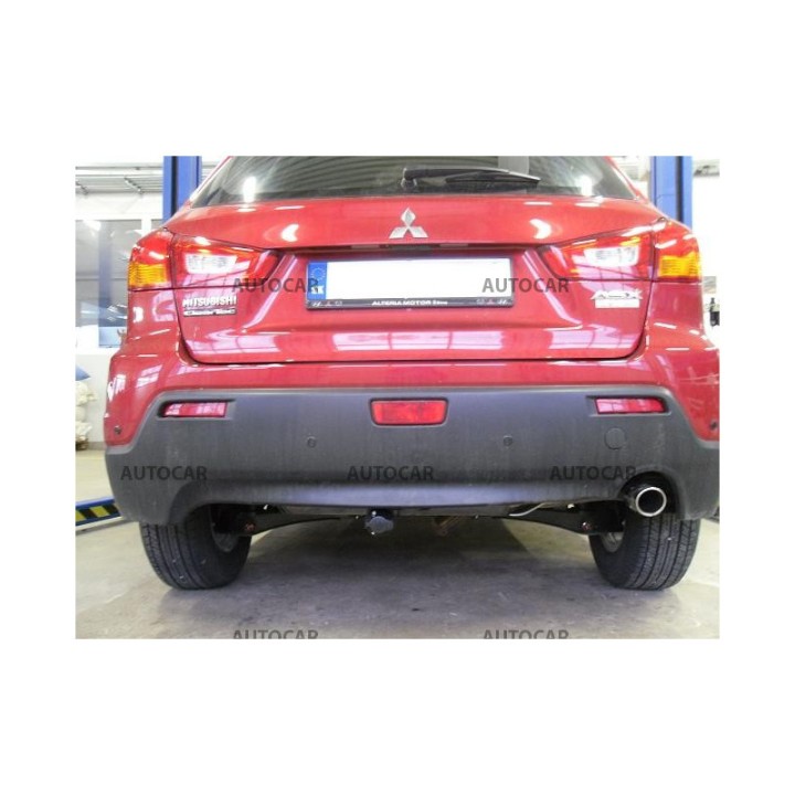 Vertical Detachable Towbar with Key, Westfalia Automotive, Mitsubishi ASX 2010 - 2020 - EDK.ro