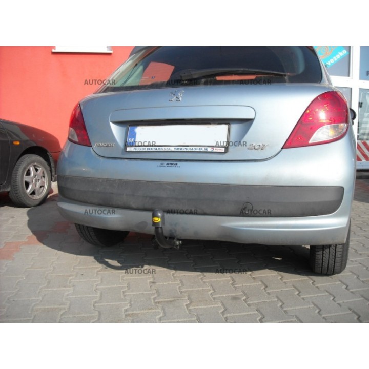 Towbar, Auto-Hak, Semi-Detachable System, Peugeot 207 3/5-Door 2006 - Present - EDK.ro