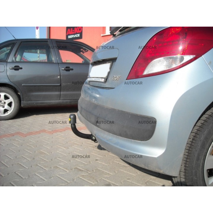 Towbar, Auto-Hak, Semi-Detachable System, Peugeot 207 3/5-Door 2006 - 2015 - EDK.ro