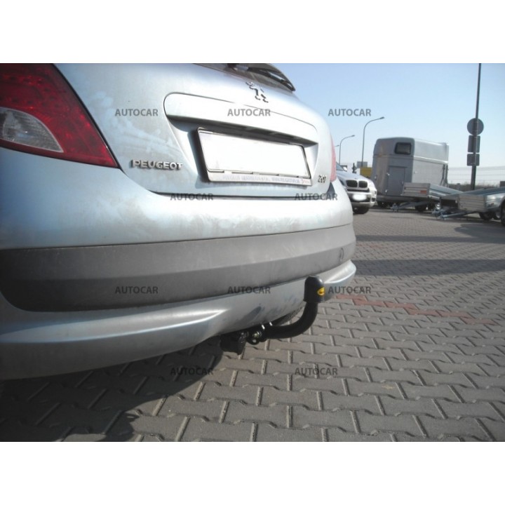 Towbar, Auto-Hak, Semi-Detachable System, Peugeot 207 3/5-Door 2006 - 2015 - EDK.ro