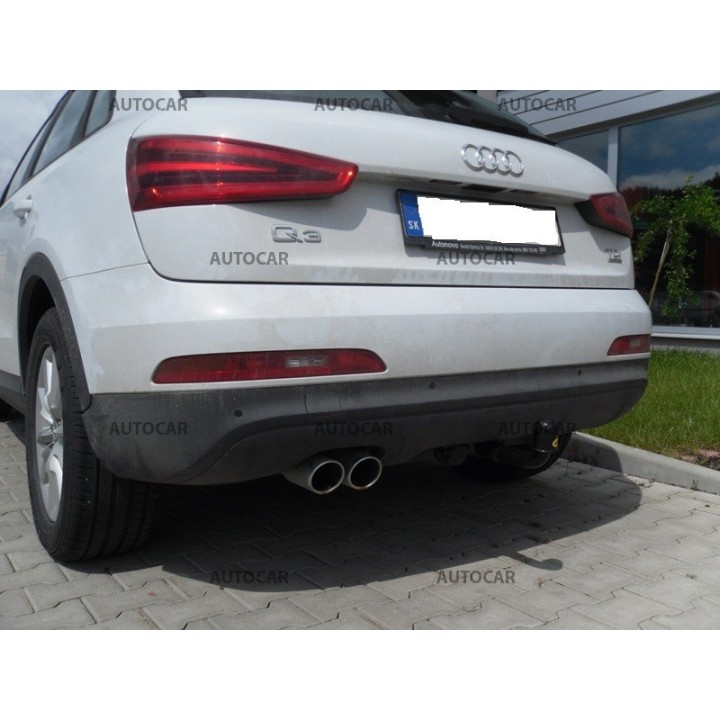 Cârlig de Remorcare, Auto-Hak, Sistem Demontabil Vertical, Audi Q3 2011 - 2018 - EDK.ro