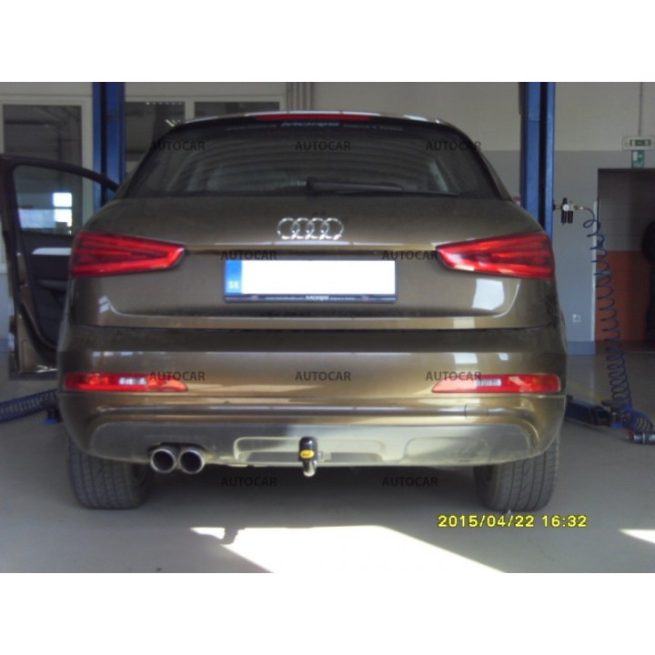Cârlig de Remorcare, Auto-Hak, Sistem Demontabil Vertical, Audi Q3 2011 - 2018 - EDK.ro