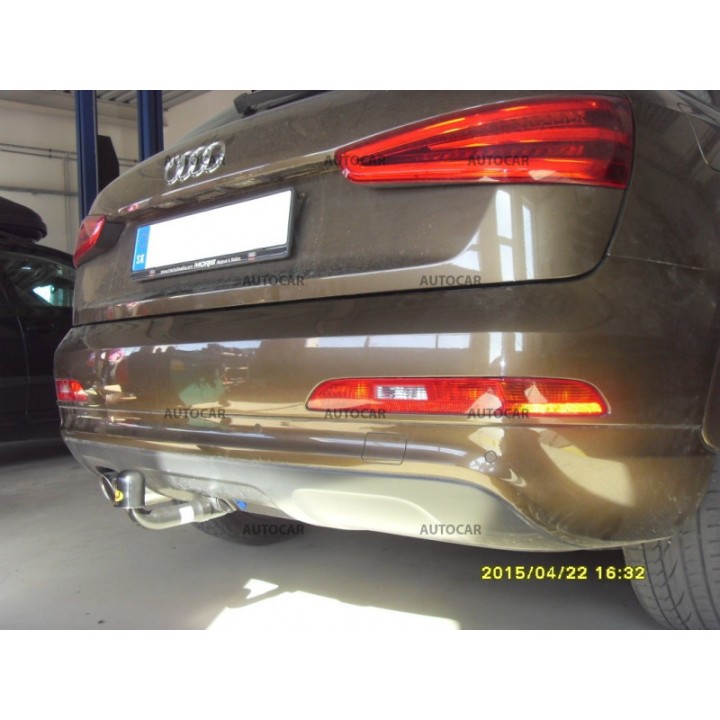 Cârlig de Remorcare, Auto-Hak, Sistem Demontabil Vertical, Audi Q3 2011 - 2018 - EDK.ro