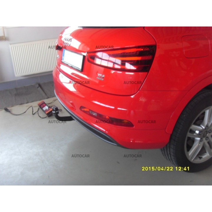 Towbar, Auto-Hak, Vertical Detachable System, Audi Q3 2011 - 2018 - EDK.ro
