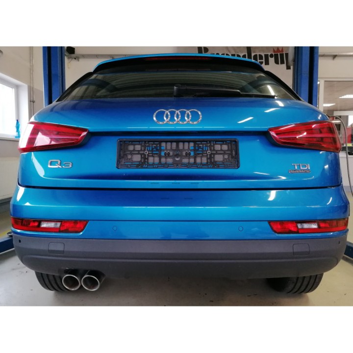 Towbar, Auto-Hak, Vertical Detachable System, Audi Q3 2011 - 2018 - EDK.ro