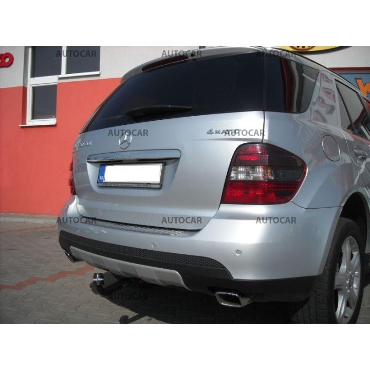 Vertical Detachable Towbar with Key, Westfalia Automotive, Mercedes-Benz ML 2011 - Present - EDK.ro