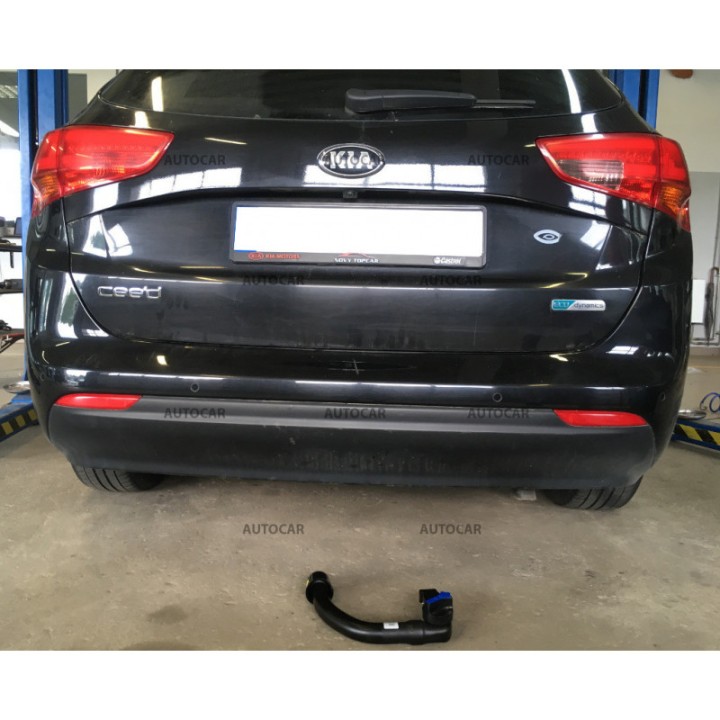 Towbar, Auto-Hak, Vertical Detachable System, Kia Ceed Station Wagon 2012 - 2018 - EDK.ro
