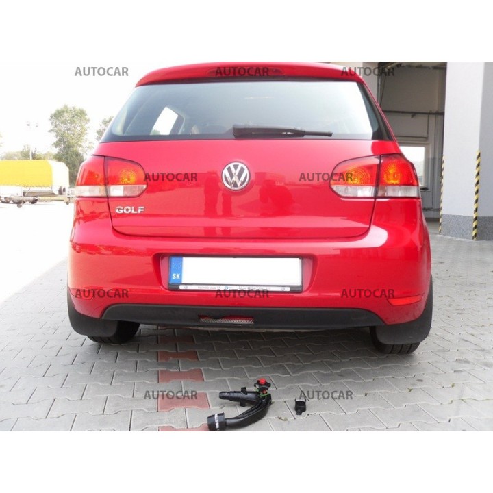 Vertical Detachable Towbar with Key, Westfalia Automotive V VI Combi 4x4, Volkswagen Golf 2007 - Present - EDK.ro