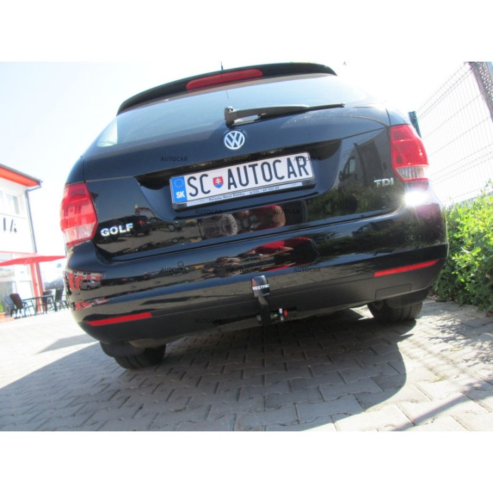 Cârlig de Remorcare Detașabil Vertical cu Cheie, Westfalia Automotive V VI Combi 4x4, Volkswagen Golf 2007 - 2013 - EDK.ro