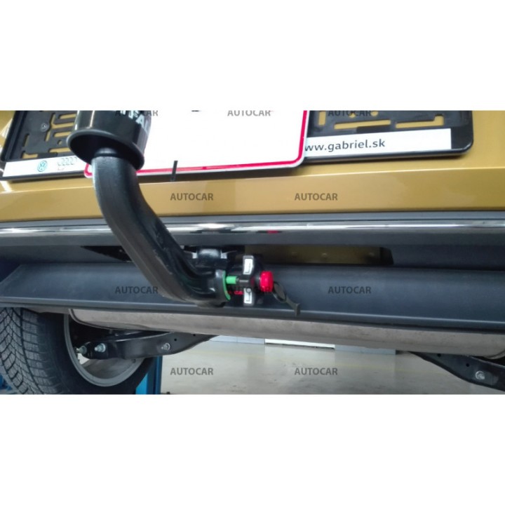 Cârlig de Remorcare Detașabil Vertical cu Cheie, Westfalia Automotive VII, Volkswagen Golf 2012 - 2016 - EDK.ro