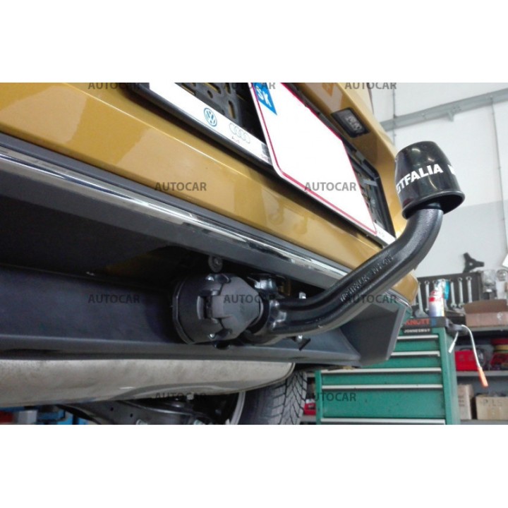 Cârlig de Remorcare Detașabil Vertical cu Cheie, Westfalia Automotive VII, Volkswagen Golf 2012 - 2016 - EDK.ro