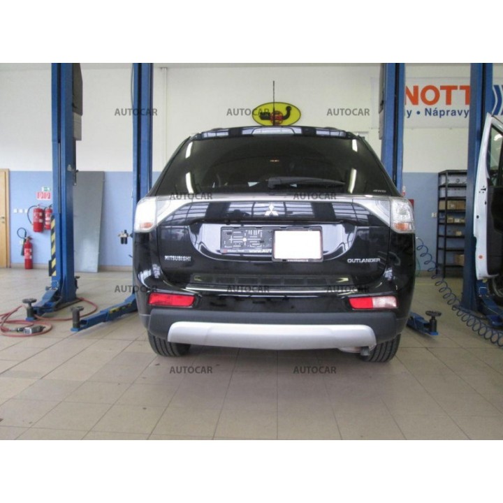 Vertical Detachable Towbar with Key, Westfalia Automotive, Mitsubishi Outlander 2012 - Present - EDK.ro