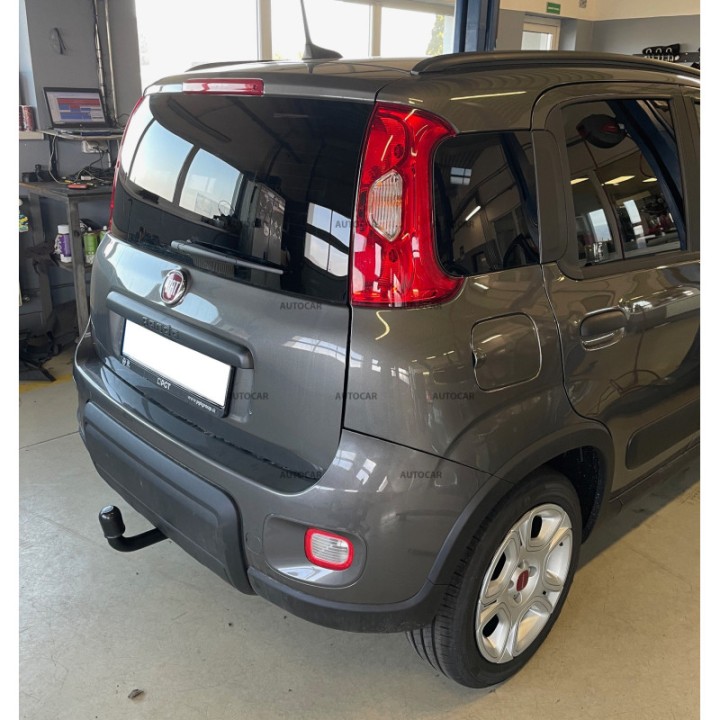 Cârlig de Remorcare, Auto-Hak, Sistem Semi-Demontabil, Fiat Panda 5 Uși 4x4 2012 - Prezent - EDK.ro