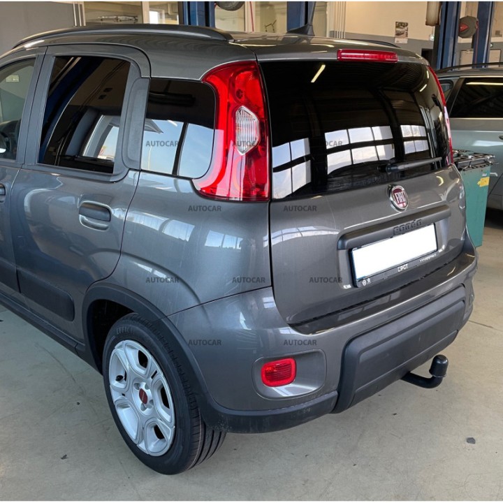Cârlig de Remorcare, Auto-Hak, Sistem Semi-Demontabil, Fiat Panda 5 Uși 4x4 2012 - Prezent - EDK.ro