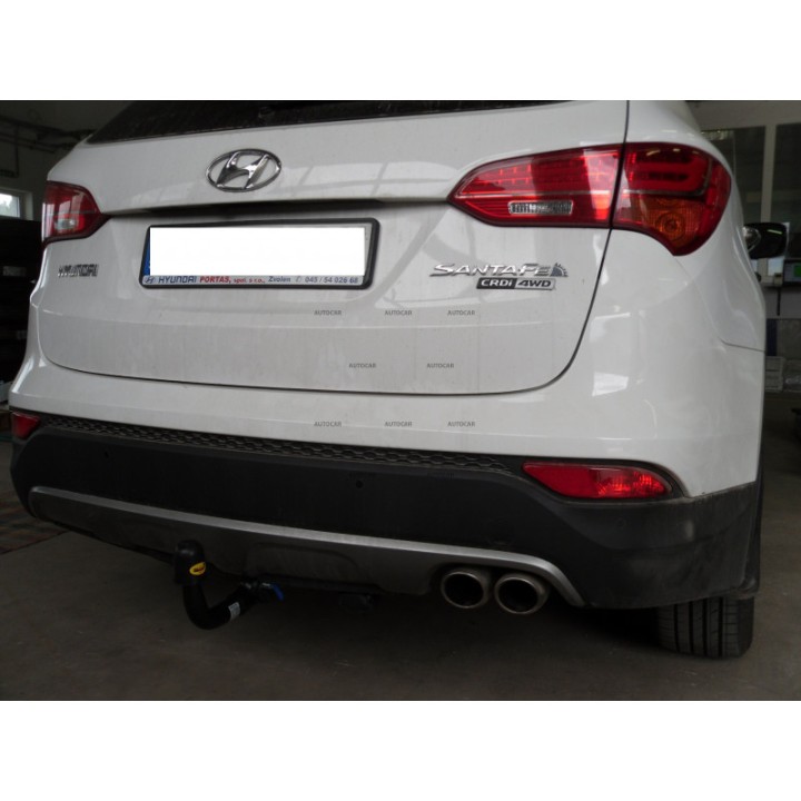Towbar, Auto-Hak, Vertical Detachable System, Hyundai Santa Fe 5-Door 2012 - 2018 - EDK.ro