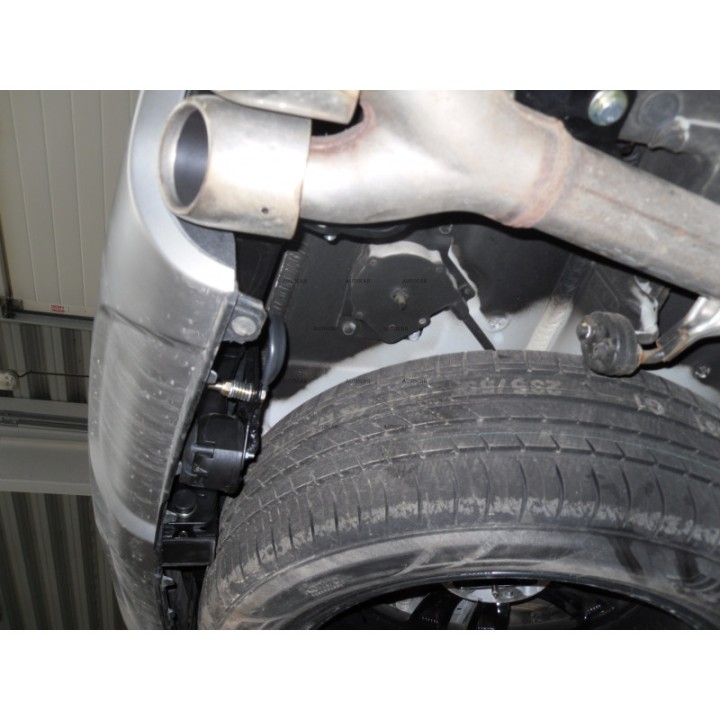 Cârlig de Remorcare, Auto-Hak, Sistem Demontabil Vertical, Hyundai Santa Fe 5 Uși 2012 - 2018 - EDK.ro
