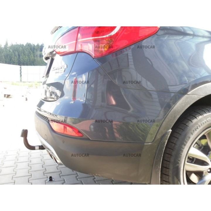 Cârlig de Remorcare, Auto-Hak, Sistem Demontabil Vertical, Hyundai Santa Fe 5 Uși 2012 - 2018 - EDK.ro