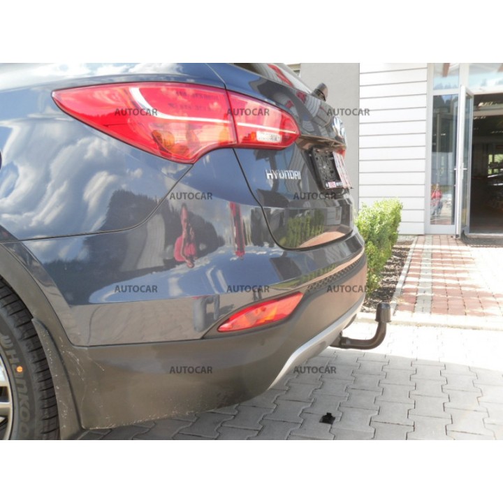 Cârlig de Remorcare, Auto-Hak, Sistem Demontabil Vertical, Hyundai Santa Fe 5 Uși 2012 - 2018 - EDK.ro
