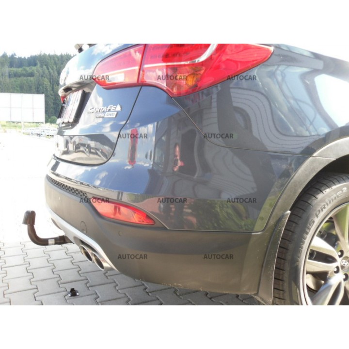 Towbar, Auto-Hak, Vertical Detachable System, Hyundai Santa Fe 5-Door 2012 - 2018 - EDK.ro