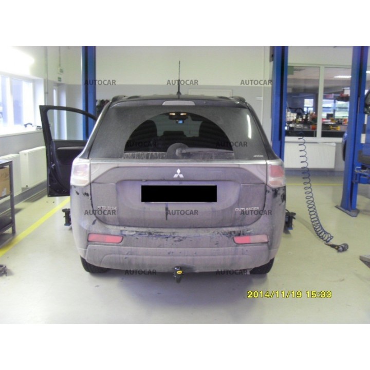 Cârlig de Remorcare, Auto-Hak, Sistem Semi-Demontabil, Mitsubishi Outlander 2012 - 2024 - EDK.ro