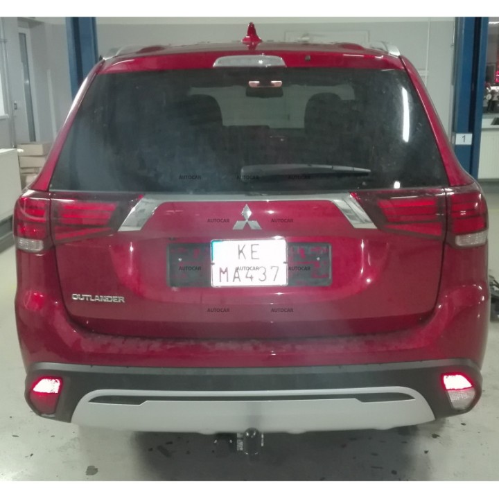 Cârlig de Remorcare, Auto-Hak, Sistem Semi-Demontabil, Mitsubishi Outlander 2012 - 2024 - EDK.ro