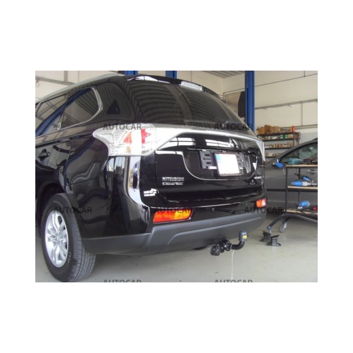 Cârlig de Remorcare, Auto-Hak, Sistem Demontabil Automat, Mitsubishi Outlander 2012 - 2024 - EDK.ro