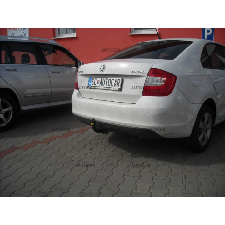 Towbar, Auto-Hak, Semi-Detachable System, Škoda Rapid 2012 - Present - EDK.ro