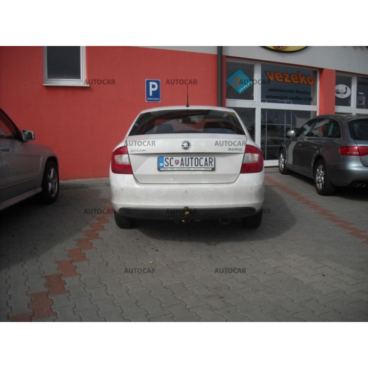 Cârlig de Remorcare, Auto-Hak, Sistem Semi-Demontabil, Škoda Rapid 2012 - Prezent - EDK.ro