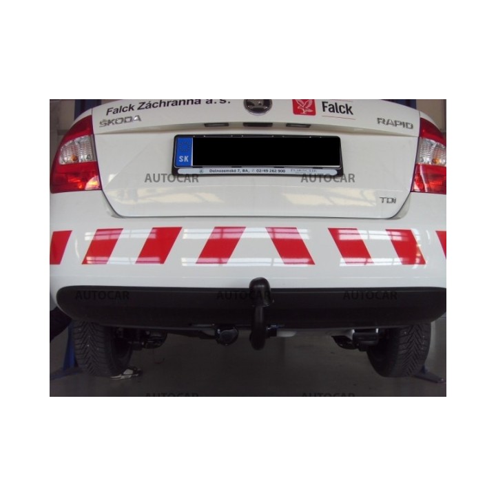 Towbar, Auto-Hak, Vertical Detachable System, Škoda Rapid 2012 - Present - EDK.ro