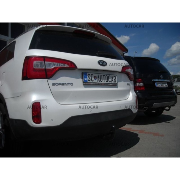 Cârlig de Remorcare, Auto-Hak, Sistem Demontabil Vertical, Kia Sorento 5 Uși 2012 - 2015 - EDK.ro