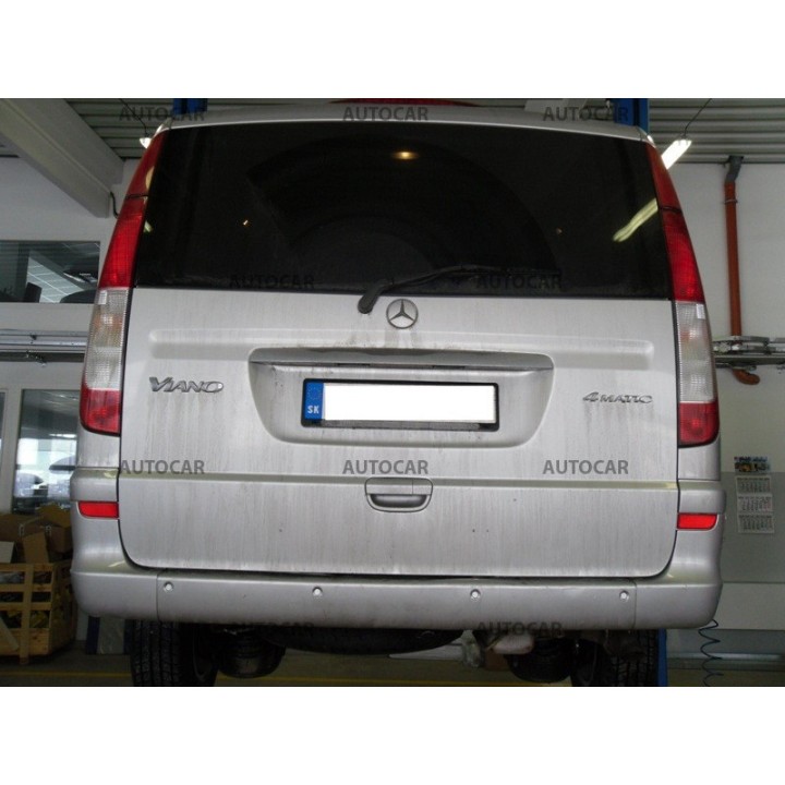 Vertical Detachable Towbar with Key, Westfalia Automotive II a, Mercedes-Benz Vito / Viano 2003 - 2014 - EDK.ro