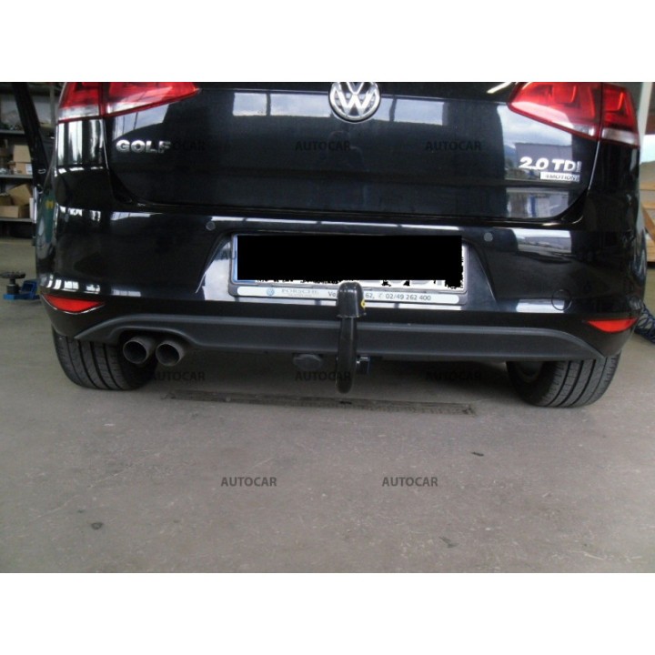 Towbar, Auto-Hak, Vertical Detachable System, Volkswagen Golf 5-Door 2012 - 2016 - EDK.ro