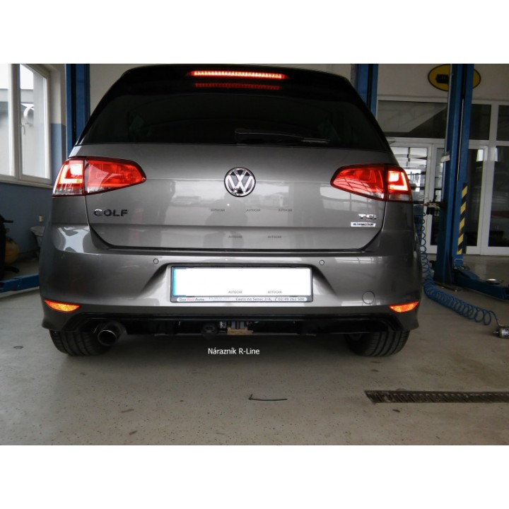 Cârlig de Remorcare, Auto-Hak, Sistem Demontabil Vertical, Volkswagen Golf 5 Uși 2012 - 2016 - EDK.ro