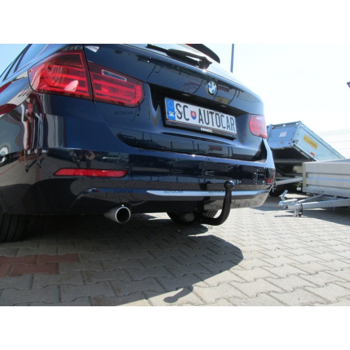 Cârlig de Remorcare, Auto-Hak, Sistem Demontabil Vertical, BMW Seria 3 2012 - 2014 - EDK.ro