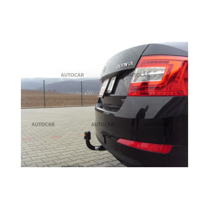 Cârlig de Remorcare, Auto-Hak, Sistem Demontabil Vertical, Škoda Octavia Combi 4x4 2013 - Prezent - EDK.ro